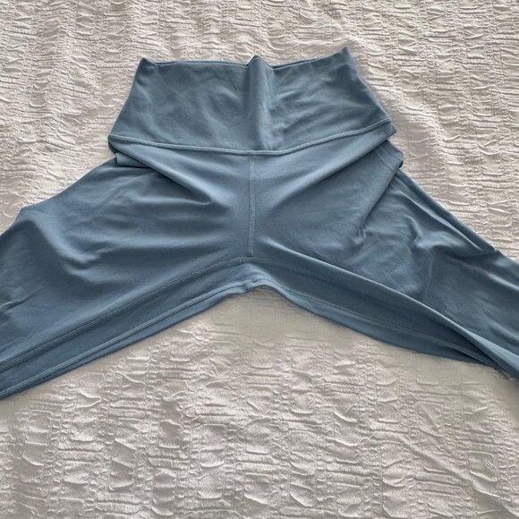 EXCELLENT Lululemon Align High-Rise Crop 23" Utility Blue Yoga Leggings Nulu 6 - Picture 3 of 8